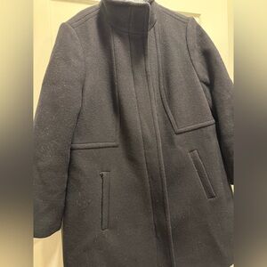 Talbots Black Pea Coat